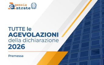 Agevolazioni fiscali 2026