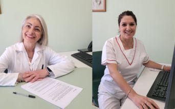 Dr.ssa Gabriella Maggi e Aurora De Leo