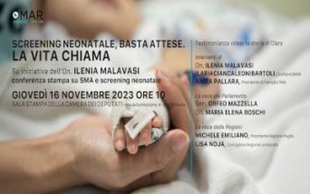 Conferenza stampa “Screening neonatale, basta attese. La vita chiama”