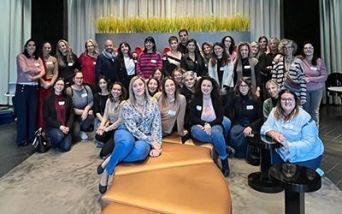 Francesca Latella con caregiver