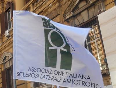 La bandiera di AISLA