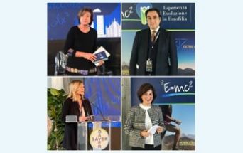 Dall'alto a sinistra, in senso orario: Elena Santagostino, Giovanni Di Minno, Cristina Cassone, Simona Gatti