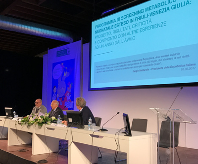 Convegno di Trieste sullo screening neonatale - 15 settembre 2017